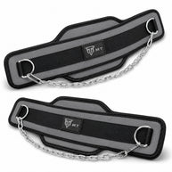 MT Dip Belt with Heavy Duty Steel Chain | Weighted Pull-Ups, Chin-Ups & Dips Training Belt