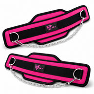 MT Dip Belt with Heavy Duty Steel Chain | Weighted Pull-Ups, Chin-Ups & Dips Training Belt