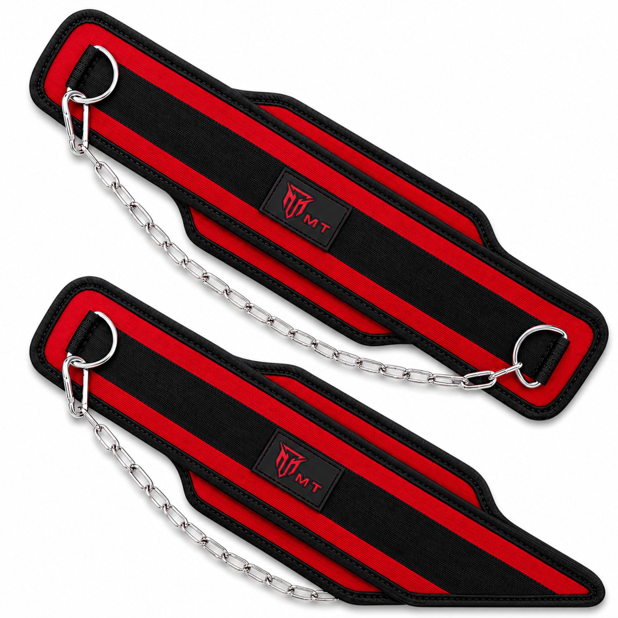 MT Dip Belt with Heavy Duty Steel Chain | Weighted Pull-Ups, Chin-Ups & Dips Training Belt
