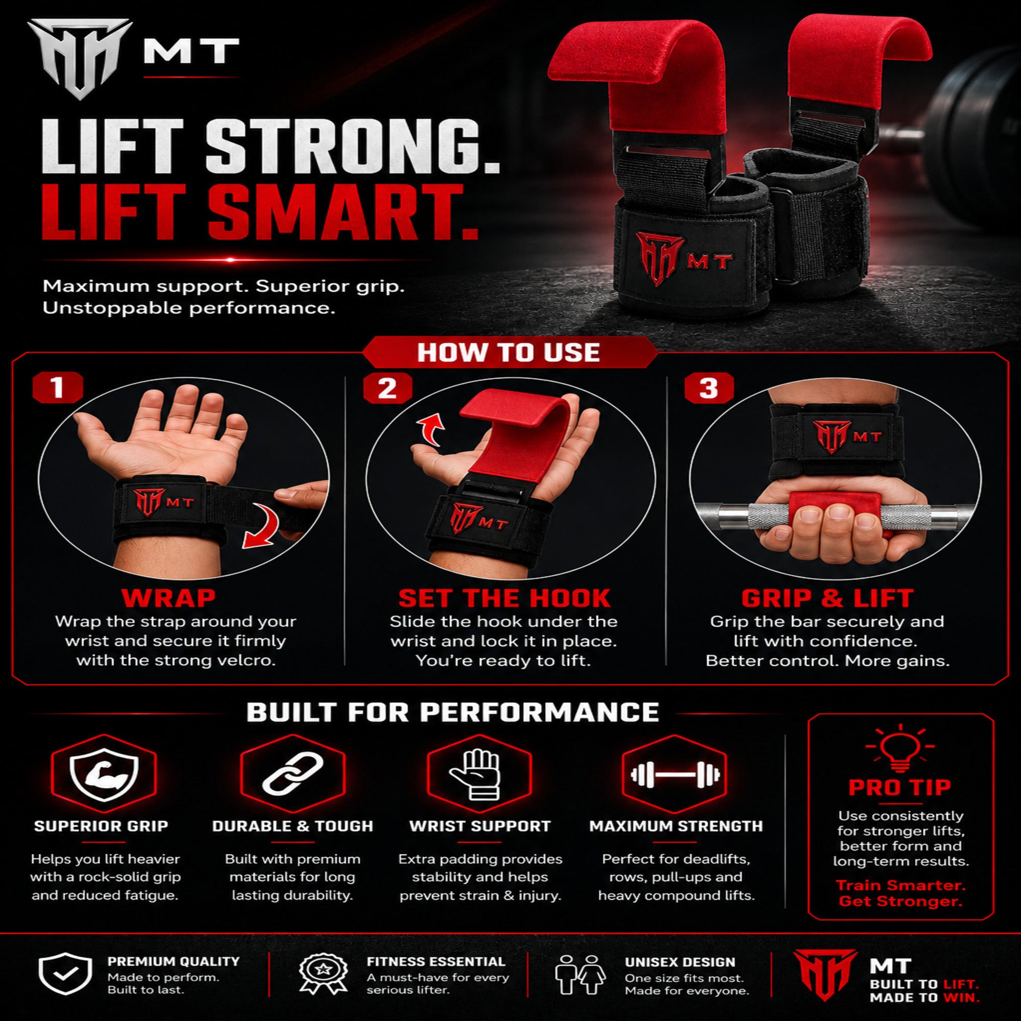 MT power lifting hook bar hook detail 2