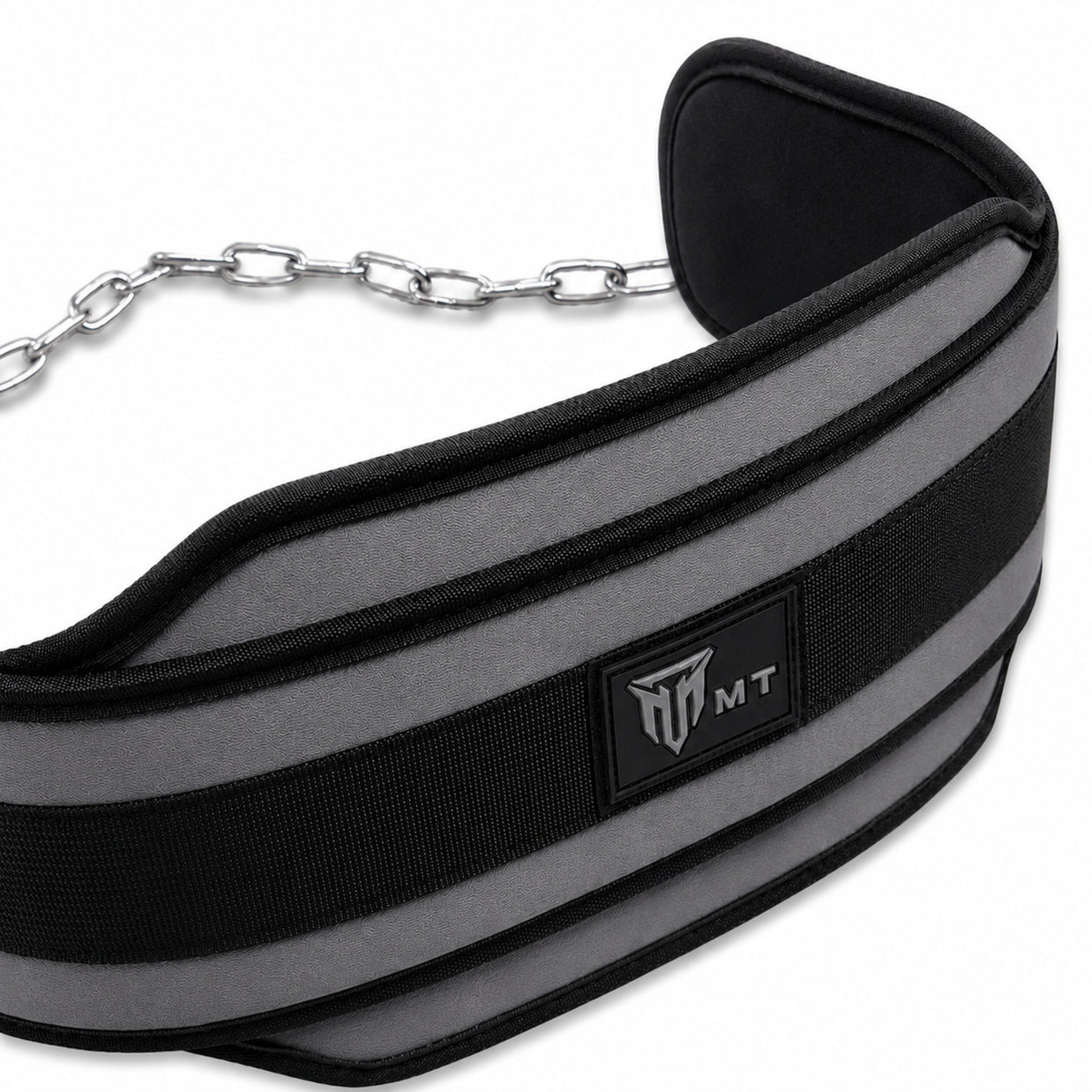 MT Dip Belt with Heavy Duty Steel Chain | Weighted Pull-Ups, Chin-Ups & Dips Training Belt
