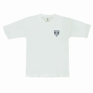 MT drop shoulder gym tee, detail view