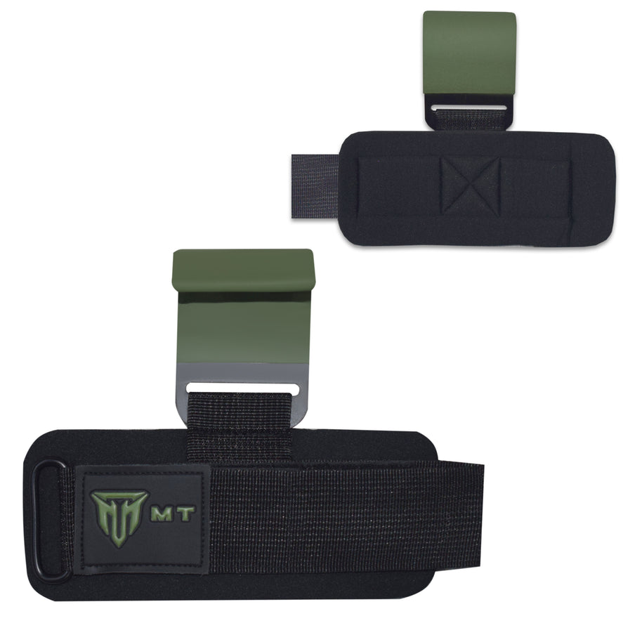 MT Power Lifting Hook Bar | Steel Wrist Hooks for Deadlifts, Pull-Ups & Heavy Weightlifting