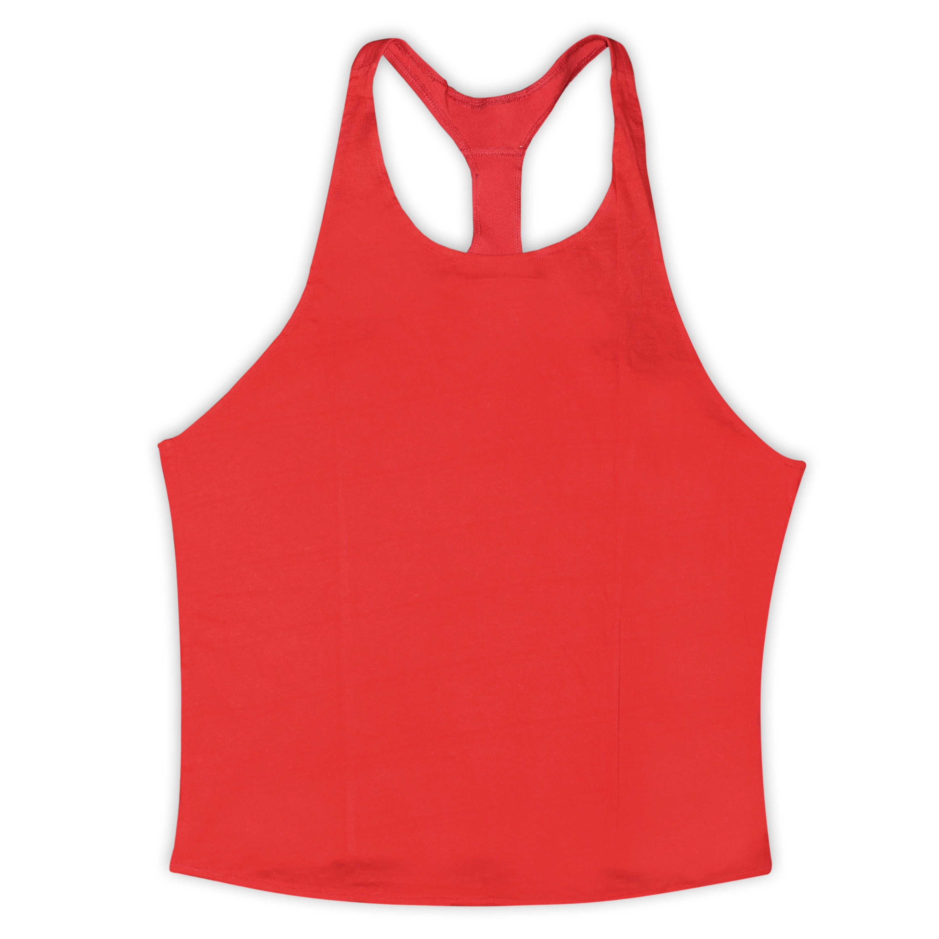 MT red top tank, detail view 2