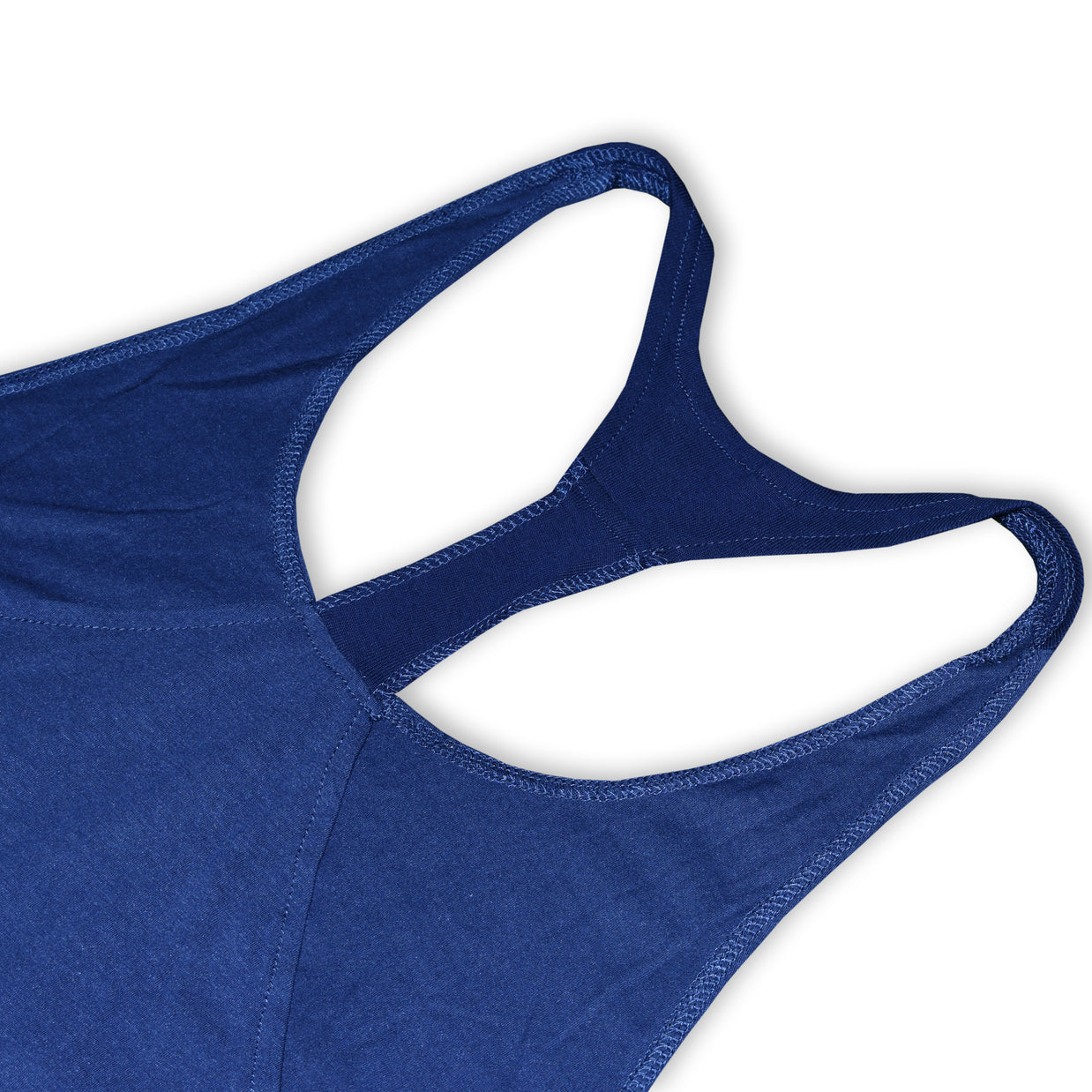 Blue butterfly top tank, size chart