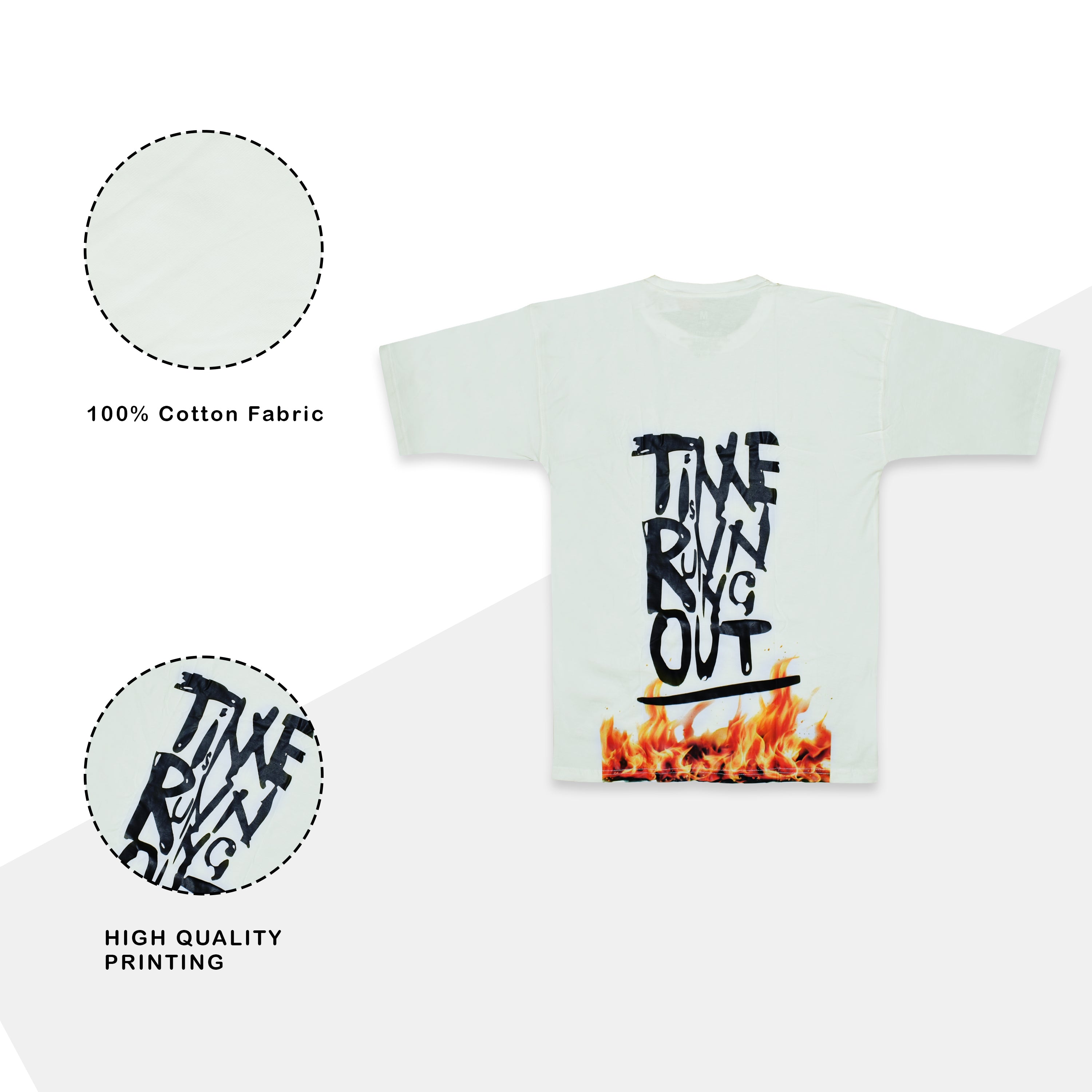 MT drop shoulder gym tee, detail view 2