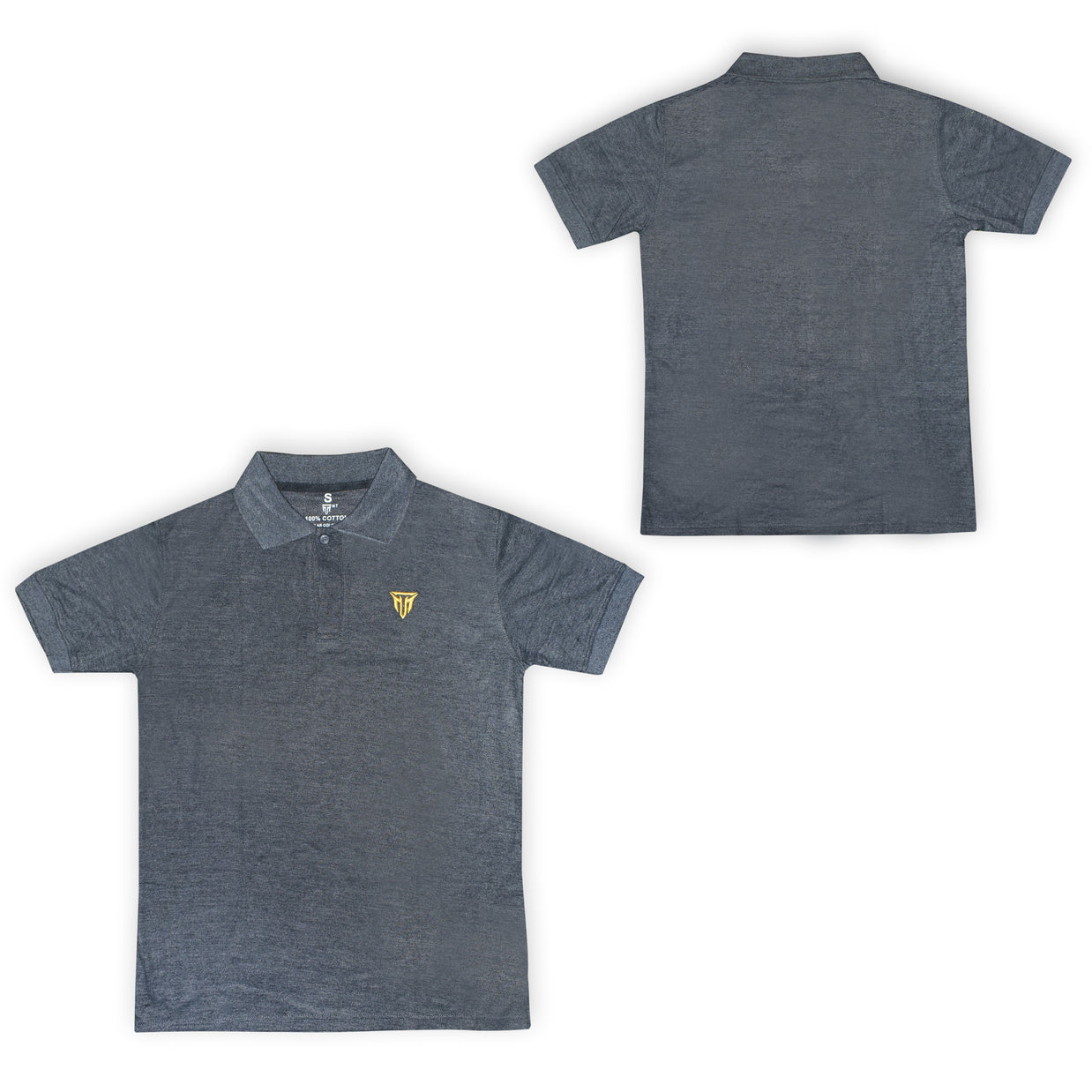 MT polo t-shirt, collar detail