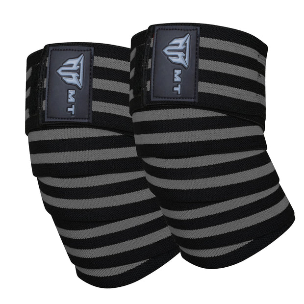 MT weight lifting knee wraps, detail view