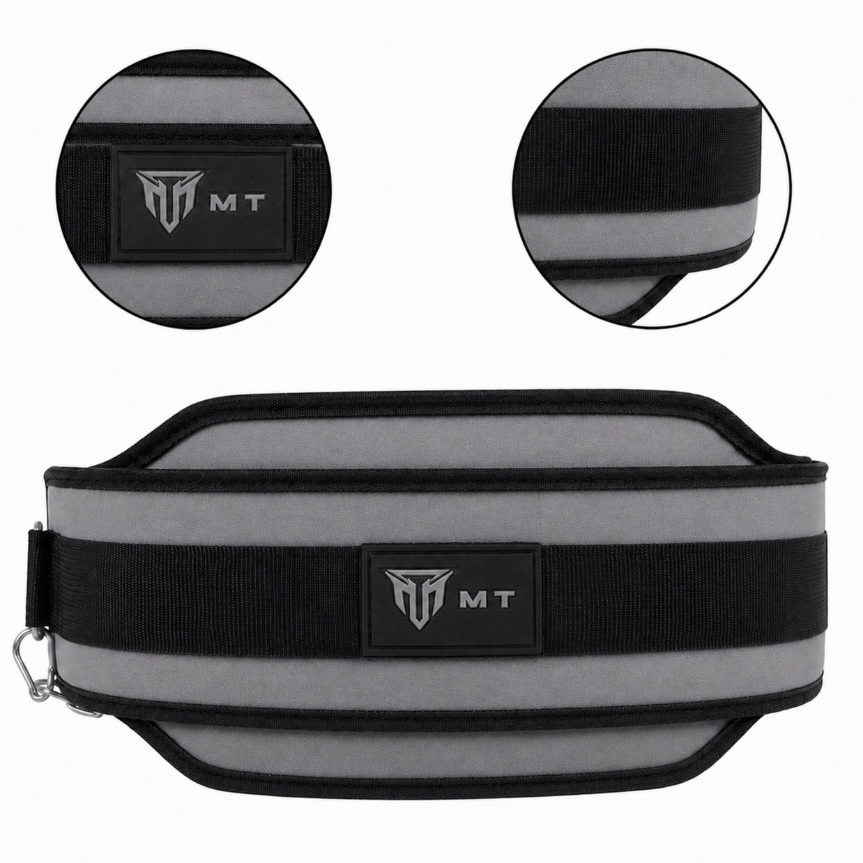 MT Dip Belt with Heavy Duty Steel Chain | Weighted Pull-Ups, Chin-Ups & Dips Training Belt