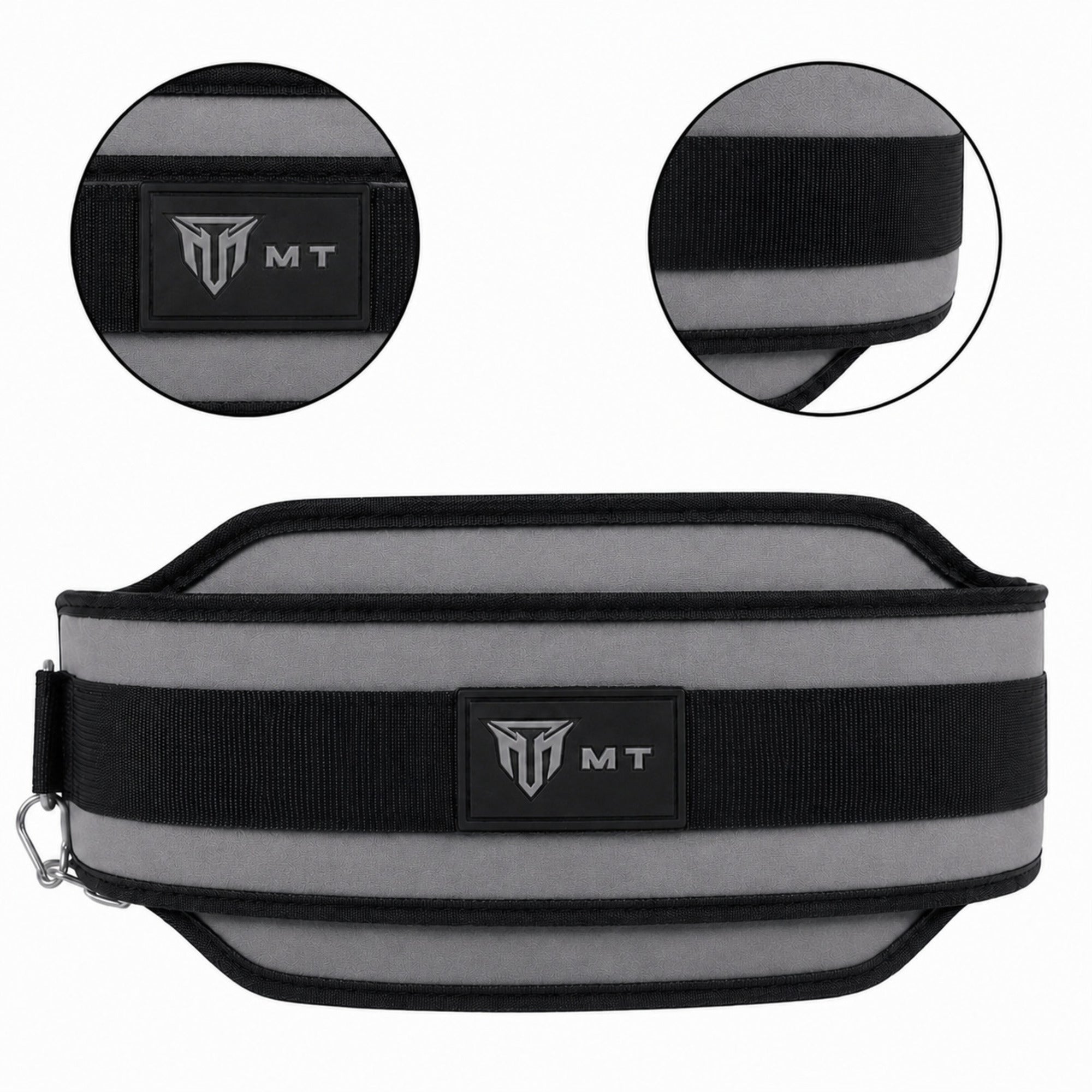 MT Dip Belt with Heavy Duty Steel Chain | Weighted Pull-Ups, Chin-Ups & Dips Training Belt