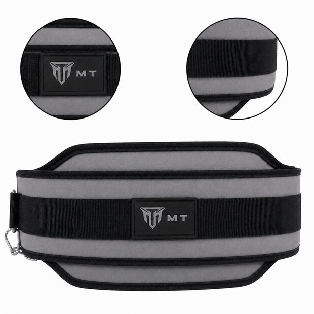 MT Dip Belt with Heavy Duty Steel Chain | Weighted Pull-Ups, Chin-Ups & Dips Training Belt