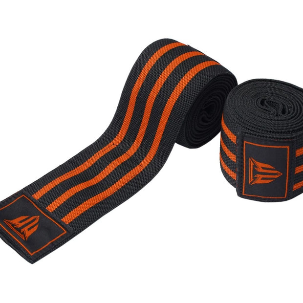 MT Knee Wraps | Elastic Joint Support for Squats, Powerlifting & Weightlifting – Men & Women