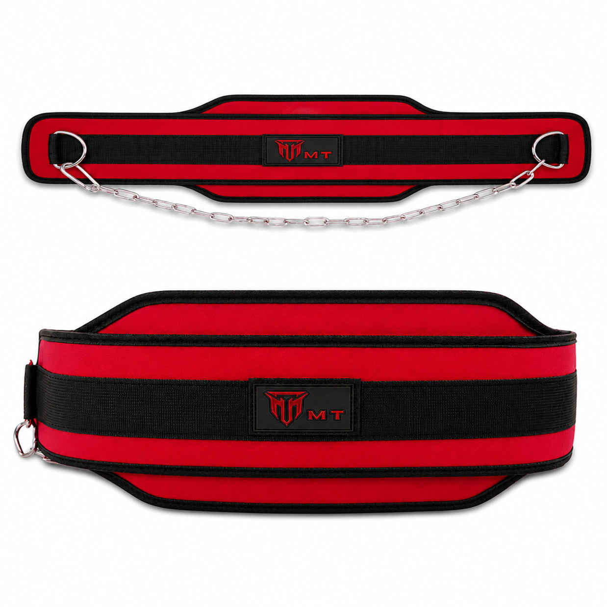 MT Dip Belt with Heavy Duty Steel Chain | Weighted Pull-Ups, Chin-Ups & Dips Training Belt