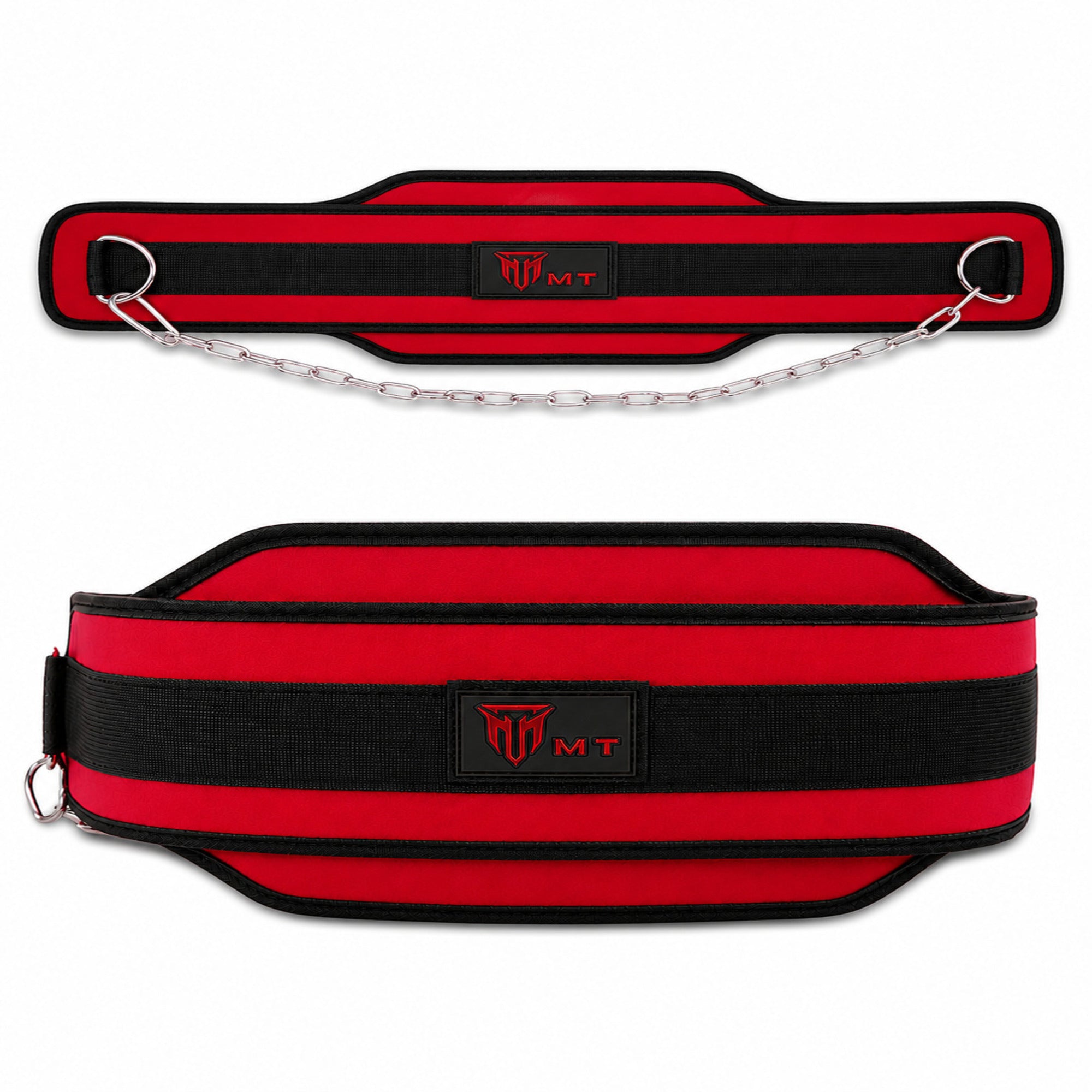 MT Dip Belt with Heavy Duty Steel Chain | Weighted Pull-Ups, Chin-Ups & Dips Training Belt