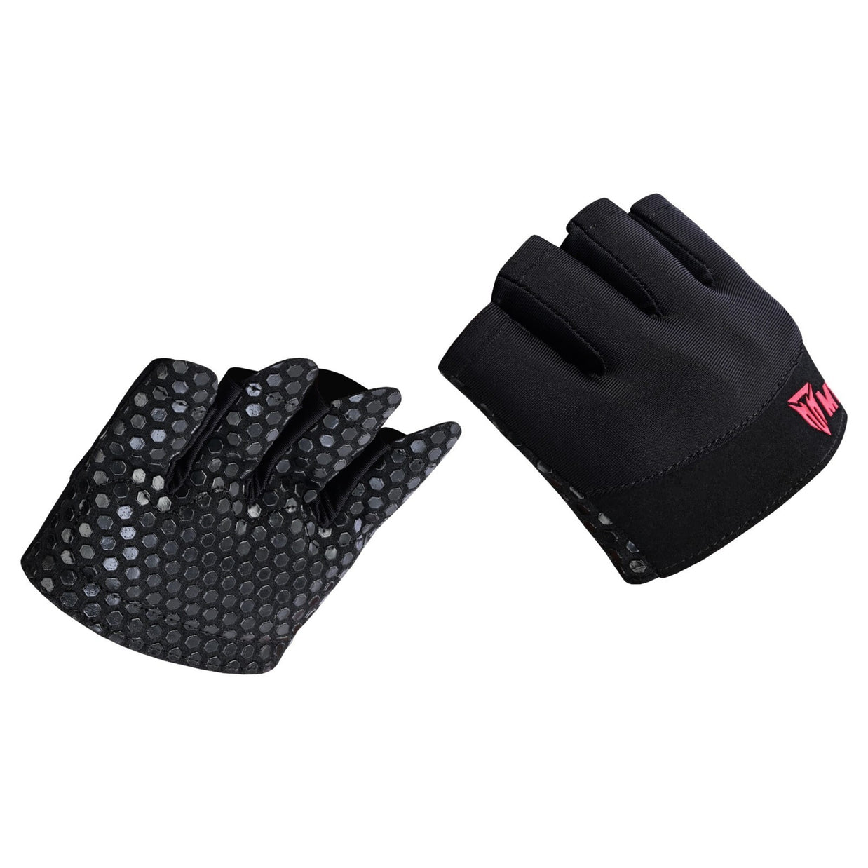 MT half finger gym gloves, angle view 5