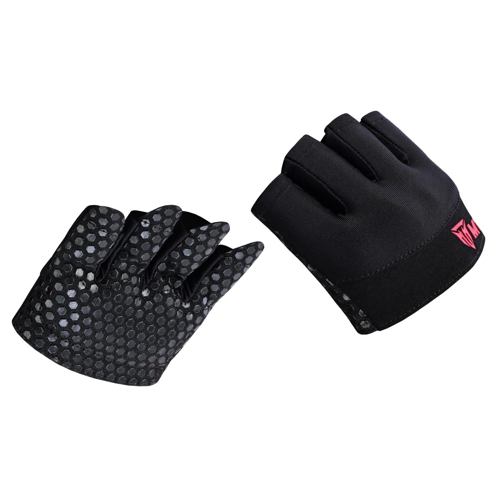 MT half finger gym gloves, angle view 5