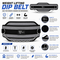 MT dip belt for weighted dips, lifestyle photo