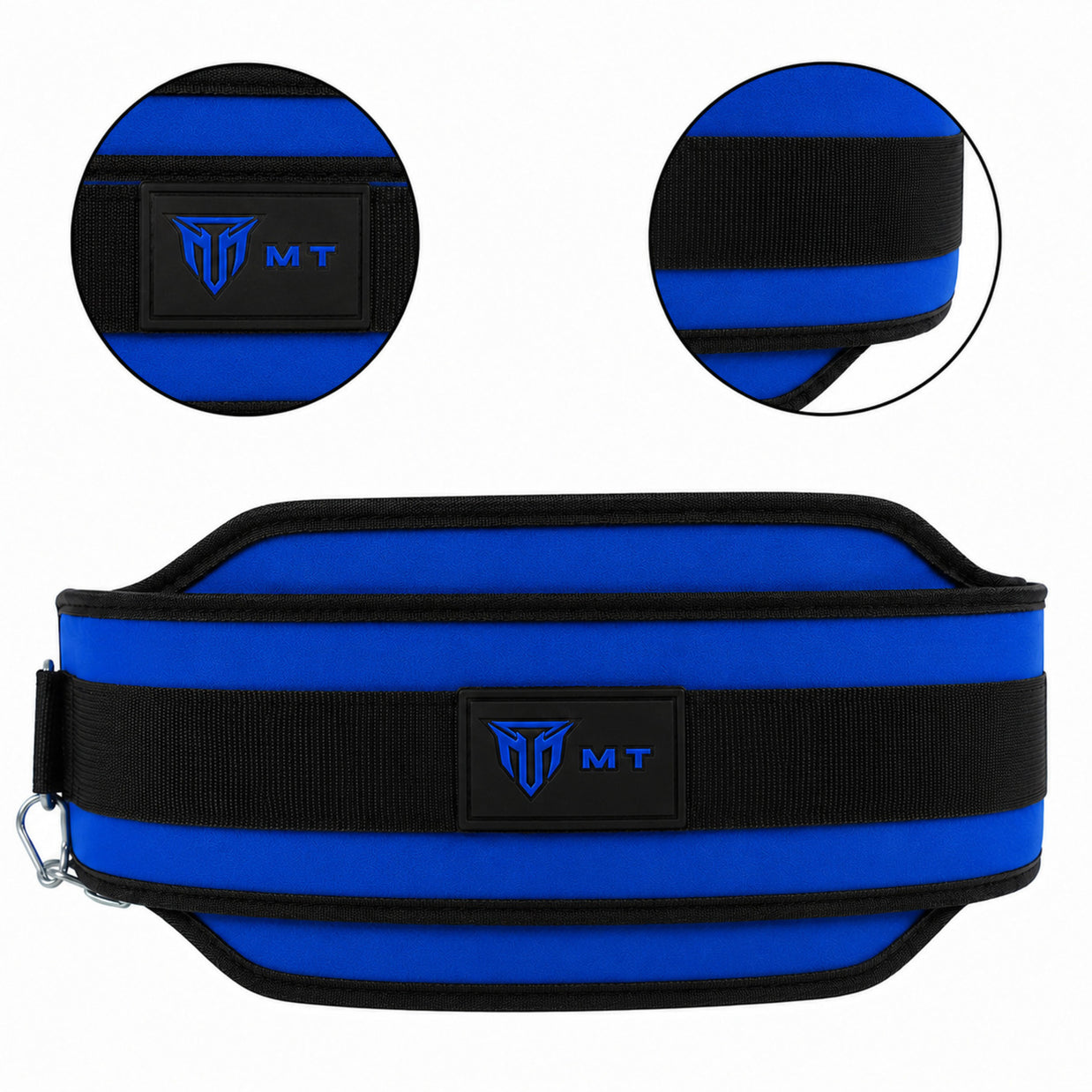 MT Dip Belt with Heavy Duty Steel Chain | Weighted Pull-Ups, Chin-Ups & Dips Training Belt