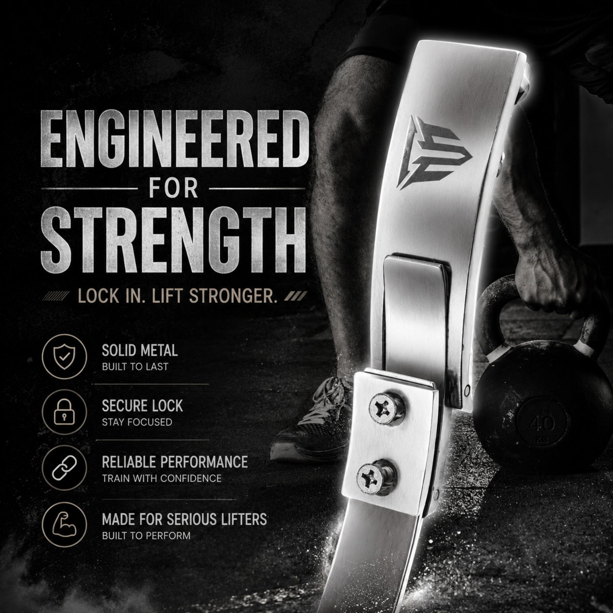 MT lever buckle replacement in silver, infographic detail 1