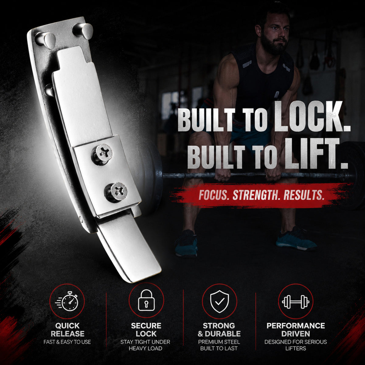 MT lever buckle replacement in silver, infographic detail 2