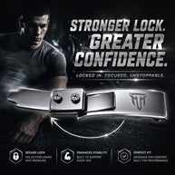 MT lever buckle replacement in silver, infographic detail 3
