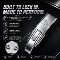MT lever buckle replacement in silver, infographic detail 4