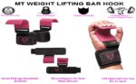 MT Power Lifting Hook Bar for Weightlifting, Pull Ups, Deadlifts and Heavy Shrugs