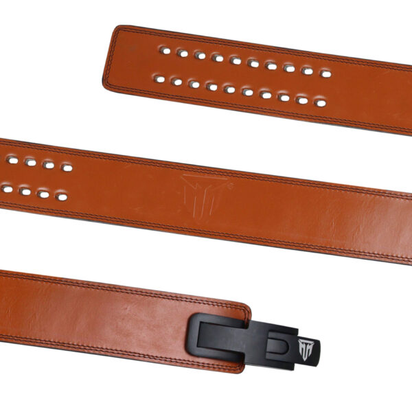 MT 13mm Genuine Leather Lever Weight Lifting Belt