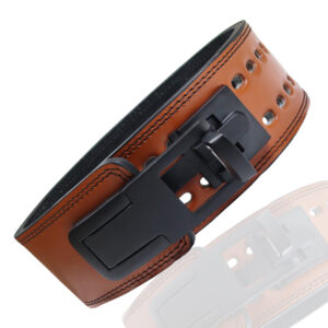 MT 13mm Genuine Leather Lever Weight Lifting Belt