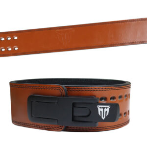 MT 13mm Genuine Leather Lever Weight Lifting Belt