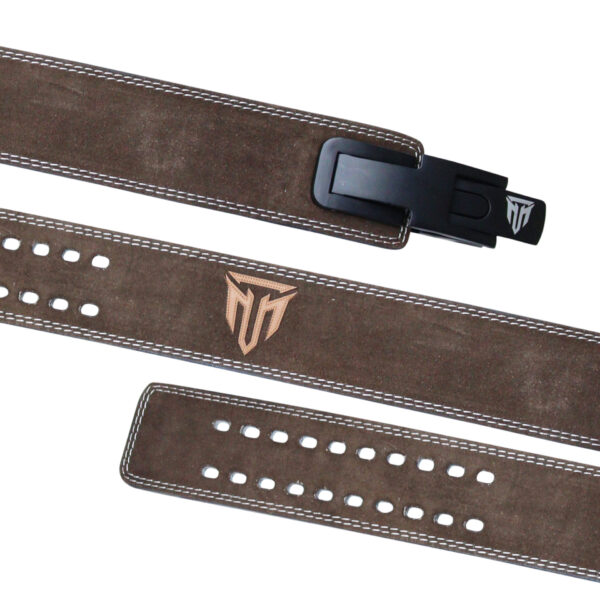 MT 13mm Genuine Leather Lever Weight Lifting Belt