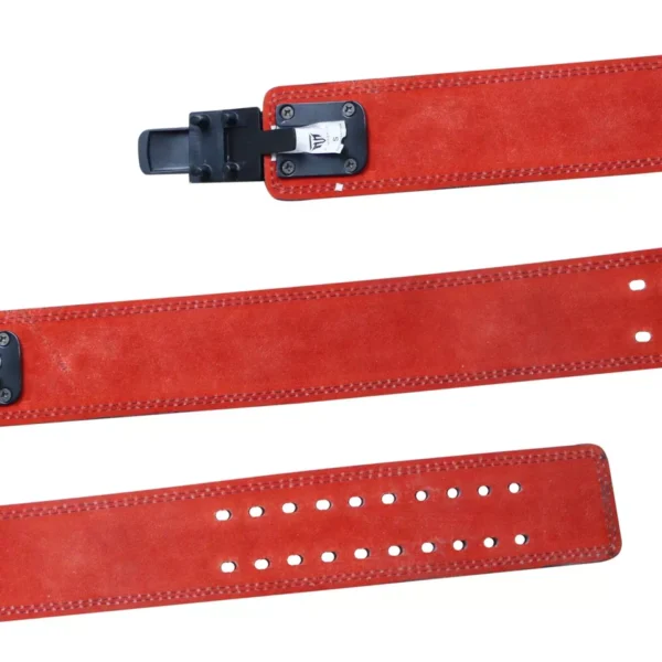 Suede Leather Lever Belt