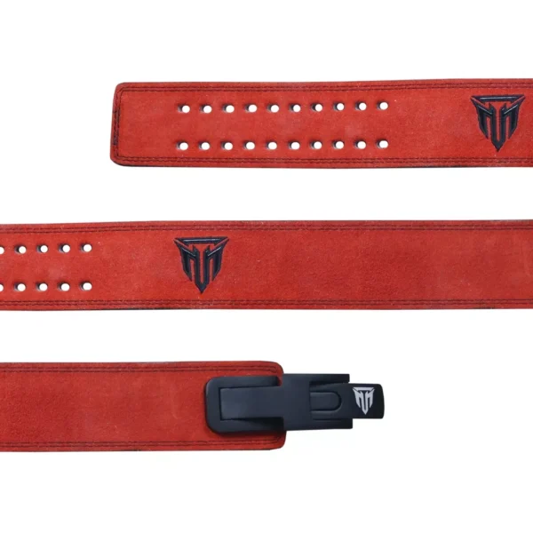 Suede Leather Lever Belt